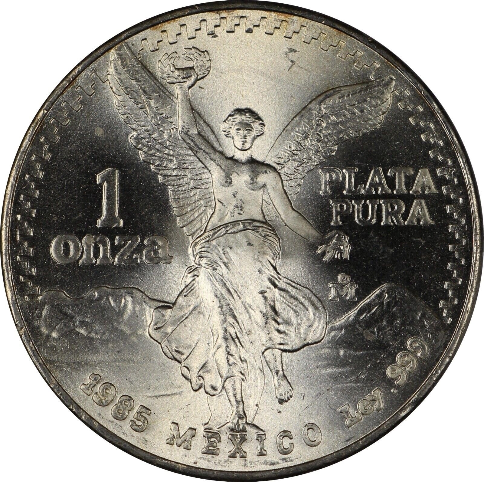 Libertad coin angled